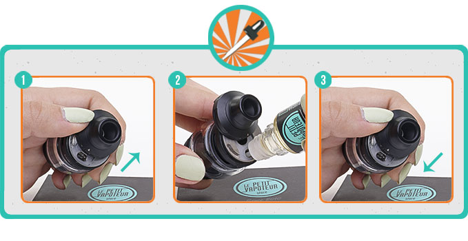 Remplissage du Kit Centaurus BT200 Lost Vape